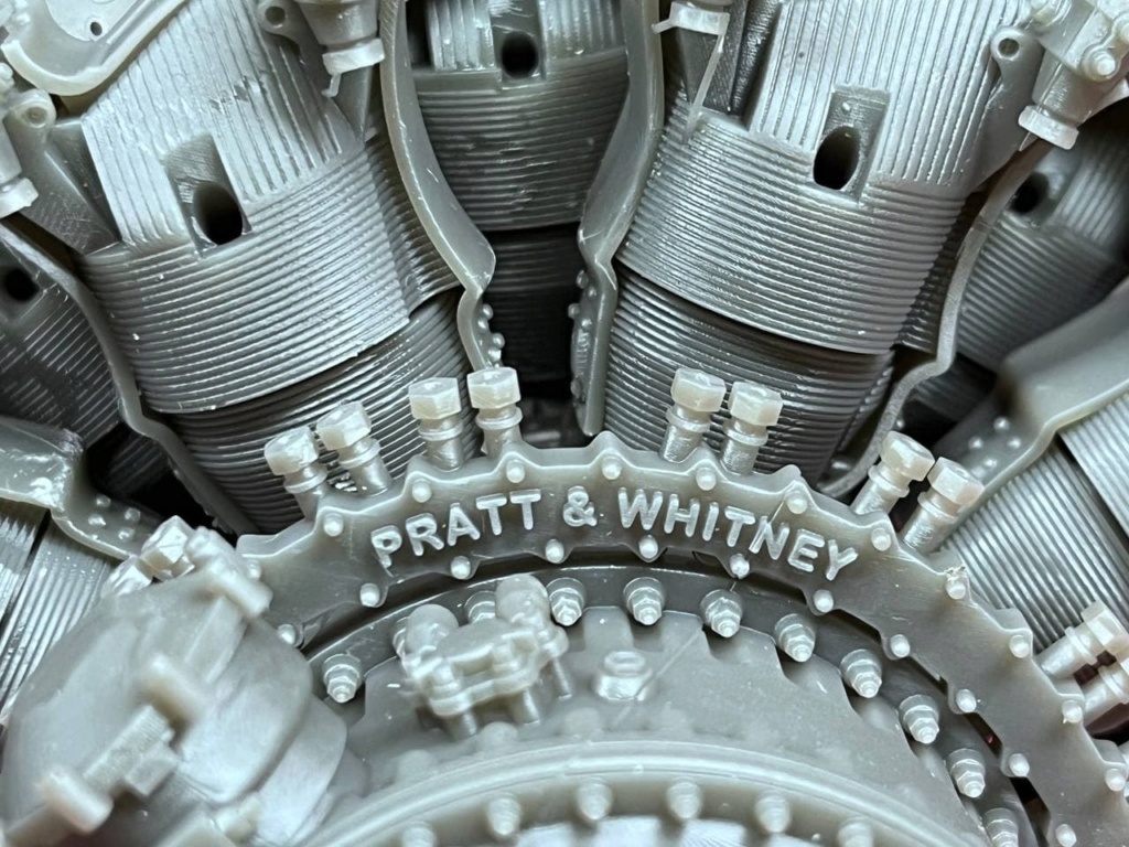 Pratt and Whintey R 2800 C 3D résine ( FINI ) Photo119