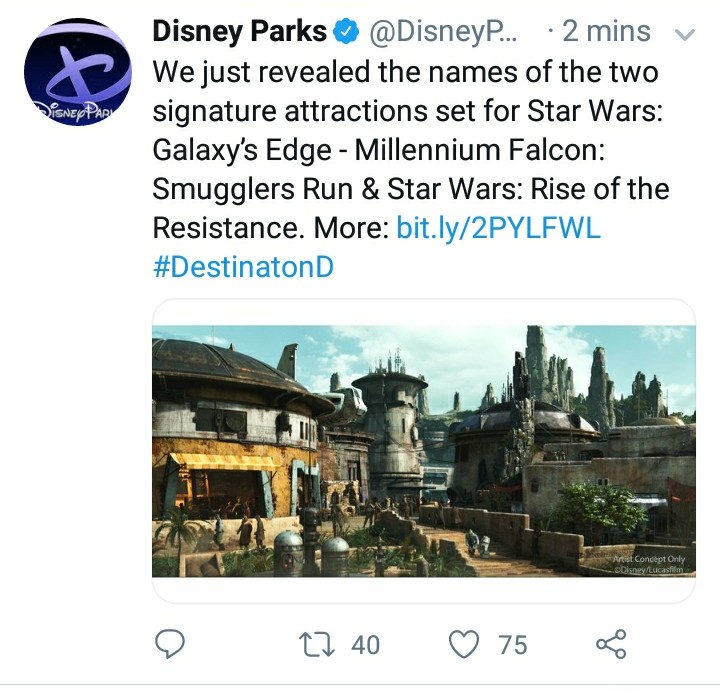 2019 - Star Wars: Galaxy's Edge [Disney's Hollywood Studios - 2019] - Page 12 Screen20