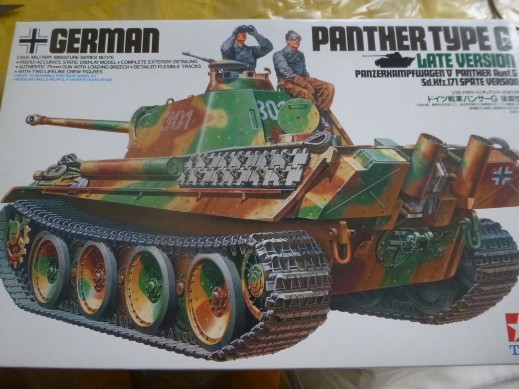 Eté 1944 un Panther en Normandie -Tamiya- Verlinden- 1/35 P1050441