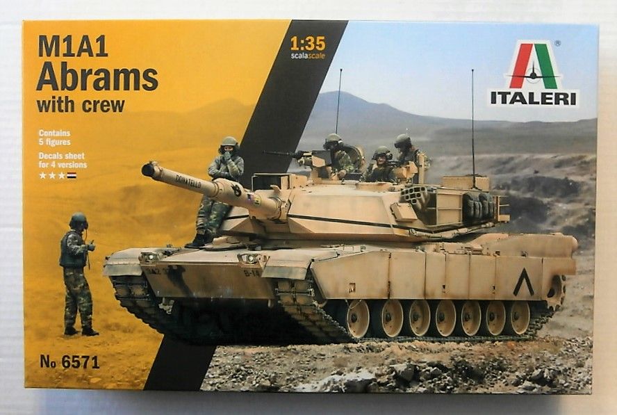 1/35 M1A1 ABRAMS Italeri Pb200410