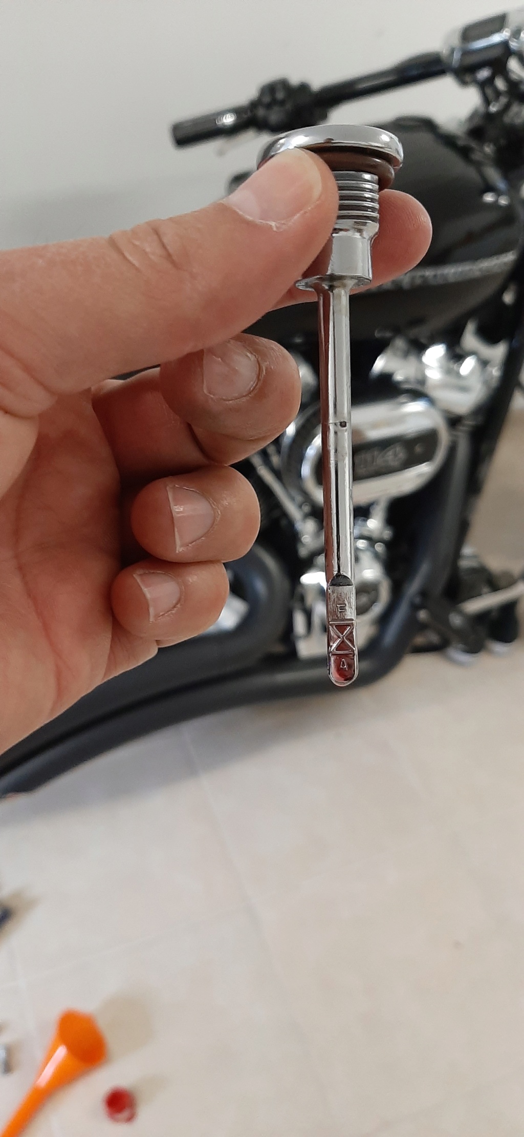 Tuto vidange boîte softail M8 Breakout 114 3acadc10