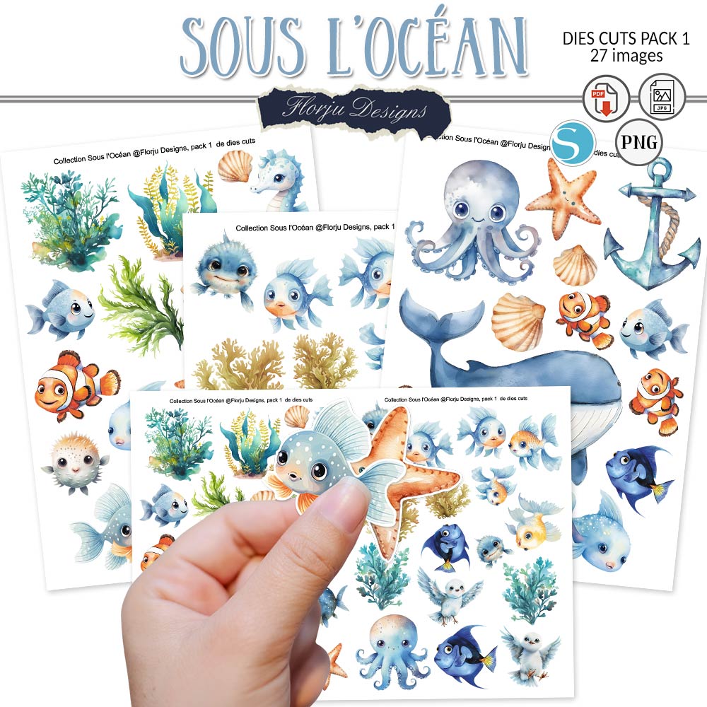 Sous l'Océan sept 2024 Diecut24