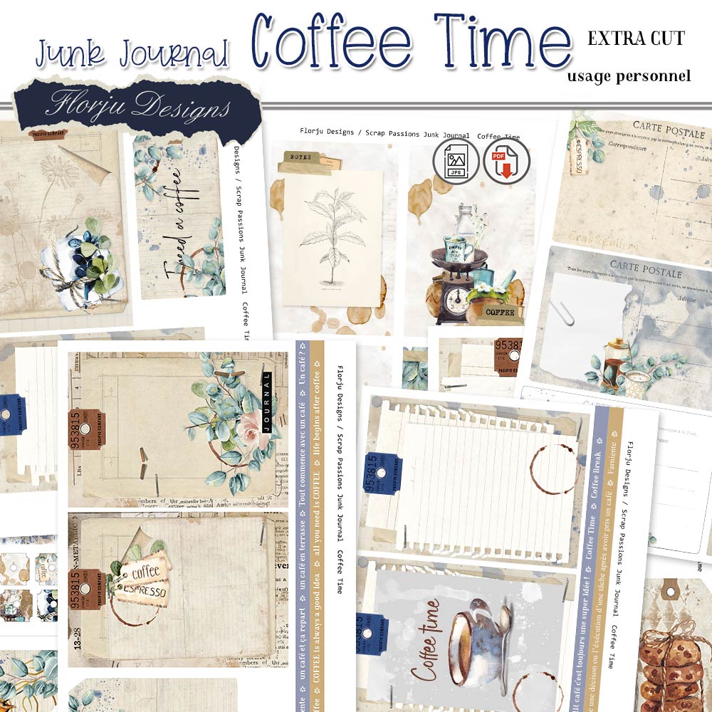 Junk Journal Coffee time  Pv_fl213