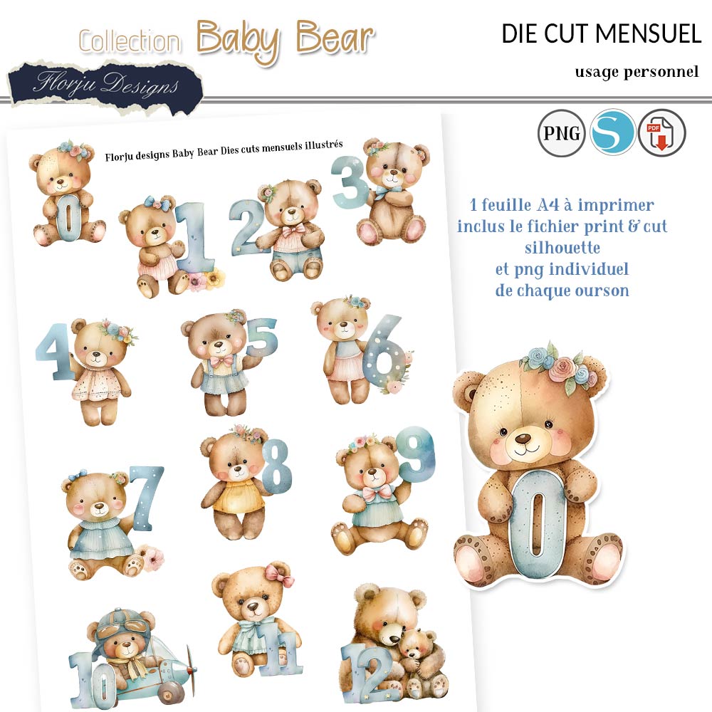 baby bear collection Pv_fl472