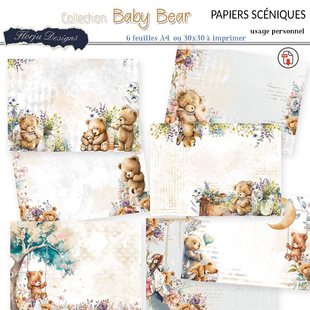 baby bear collection Pv_fl477