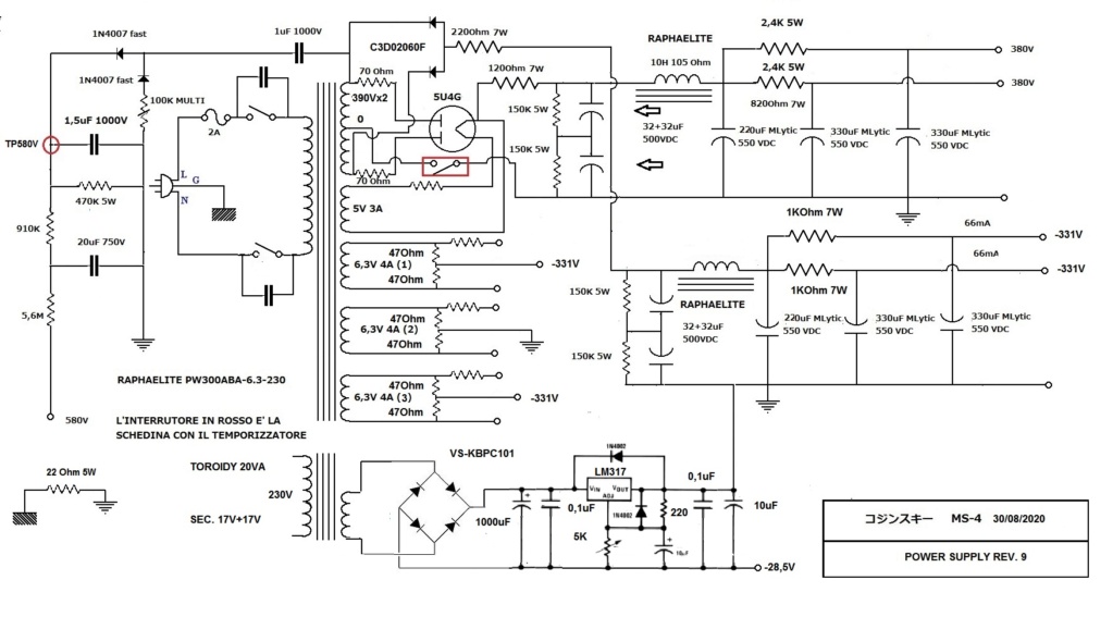 Un amplificatore per cuffie elettrostatiche ( コジンスキー ) - Pagina 8 Alim_s11