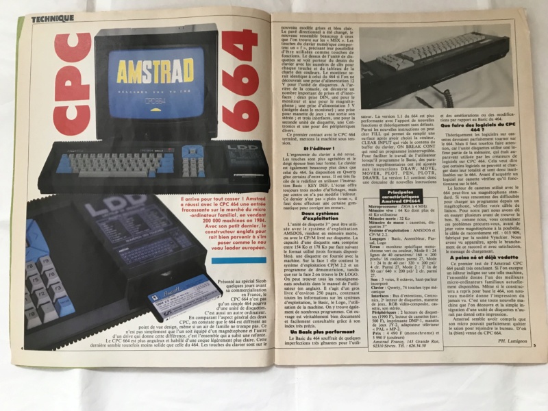 [VENDU] Amstrad Magazine n°1 "N° culte" (drfloyd, 06/08/2023) Img_9812
