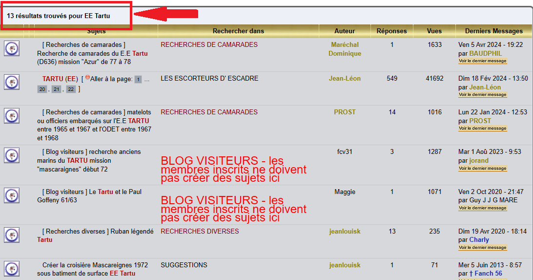 [ Recherches de camarades ] Recherches indexées Recher22