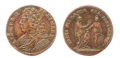Monnaie / jeton royal(e) en or?  2024-014