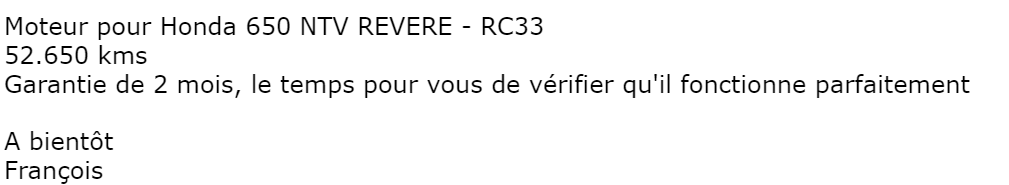 NTV 650 : Moteur 1996 sur une 1988 ? Ntv211