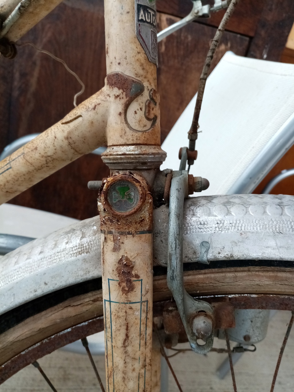 vélo "mixte " a cadre dit "anglais " AUTOMOTO 1939 01730