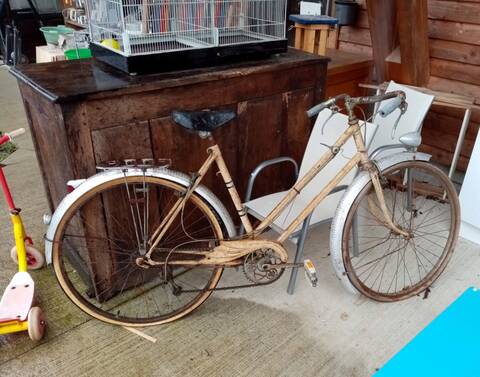 vélo "mixte " a cadre dit "anglais " AUTOMOTO 1939