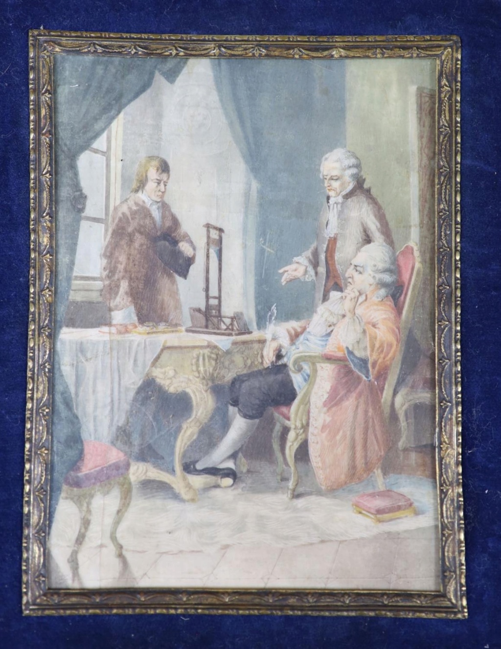 02 mars 1792: Louis XVI améliore l'efficacité de la guillotine 11001514