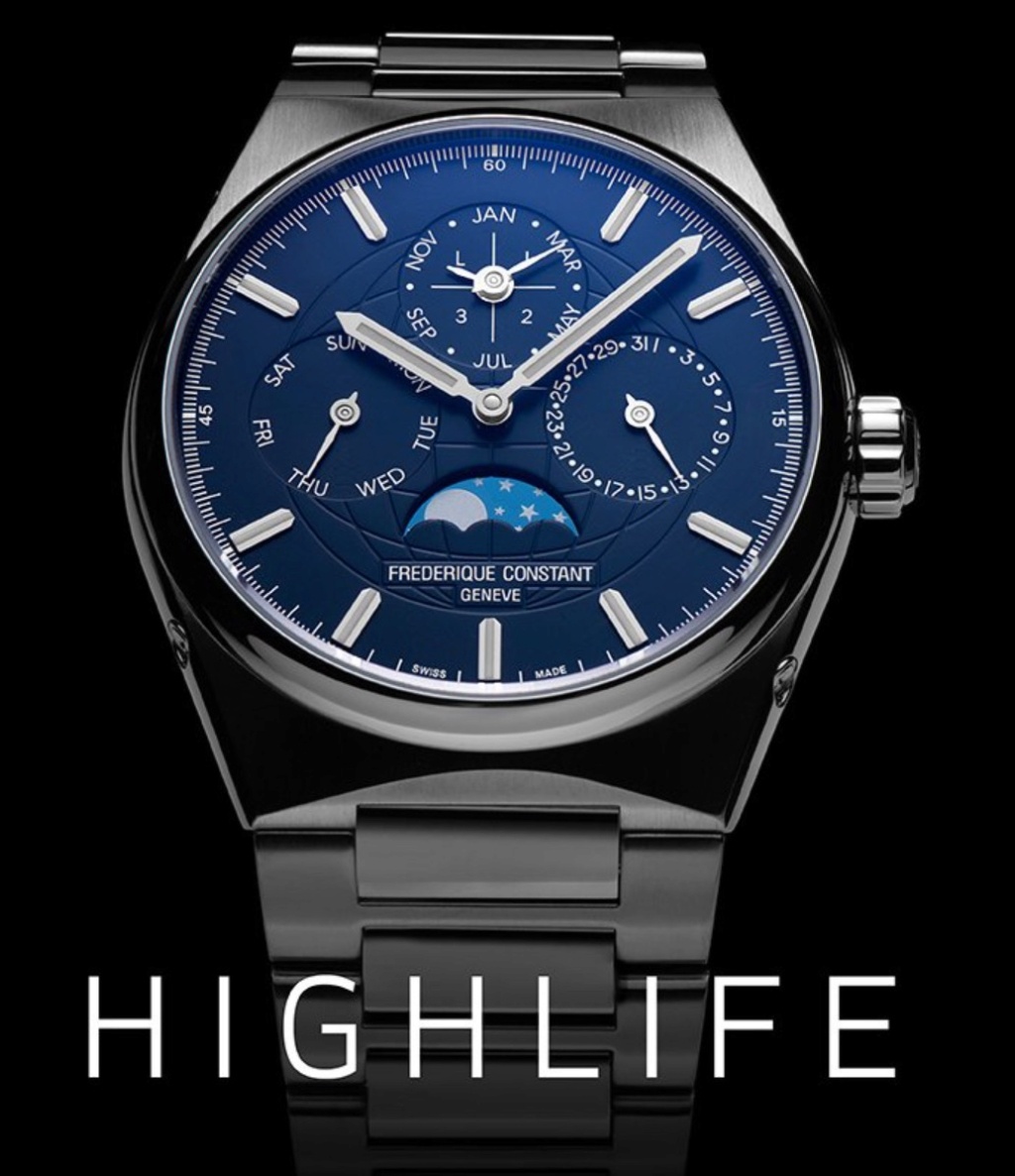 frederique constant - Grosses nouveautés chez Frédérique Constant: nouvelle gamme HighLife Highli10