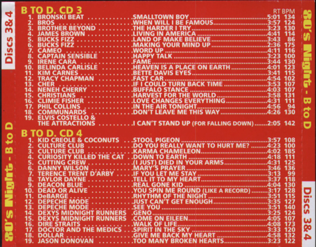 80'S Night Mix - The Ultimate DJ Collection  (16 CD's) 27/10/22 - Página 2 03-4_b11