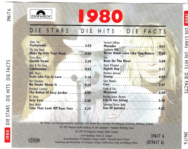 Coleção " Die Stars, Die Hits, Die Facts Anos 80's " 10 Álbuns (1980/89) - 08/01/23 1980_b10