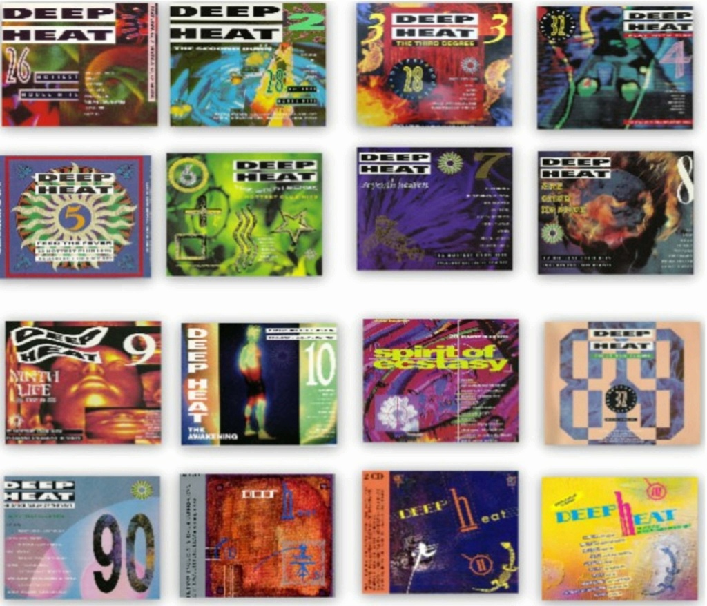 Coleção Deep Heat (16 Volumes) (1989-1991) 05/11/23 39451610
