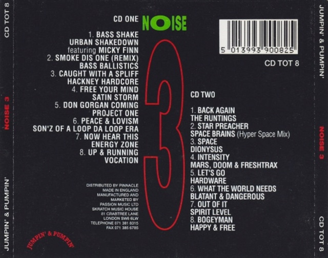 Noise  Vol. 01 ao 03 (1991/92) 13/11/22 Back1035