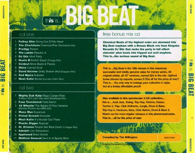 This Is... Big Beat " Álbum Triplo" (1997) - 20/12/22 Back1101