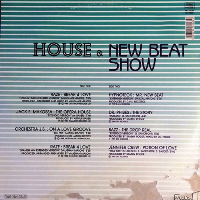 house - House & New Beat Show " Vínil" (1989) 07/04/23 Back1207