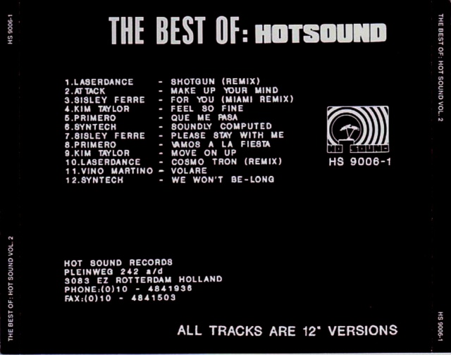 The Best Of HotSound Vol. 01 ao 04 (1989-92) 16/04/23 Back1217