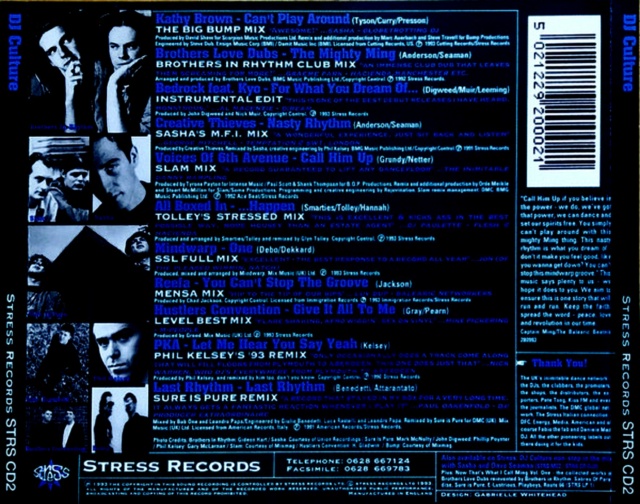 DJ Culture (1993) 30/04/23 Back1221