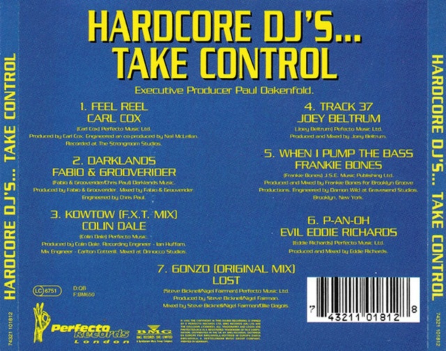 Hardcore DJ's...Take Control (1992) 30/04/23 Back1222