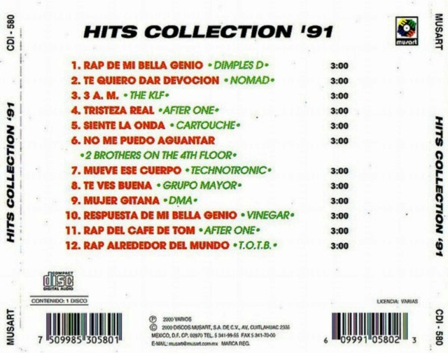 Hits Collection '91 (1991) 30/04/23 Back1225