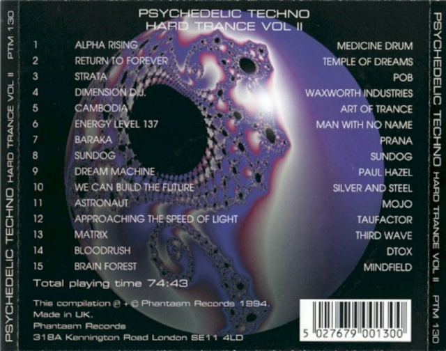 Psychedelic Techno Hard Trance Vol.01 & 02 (1994) 30/04/23 Back1229
