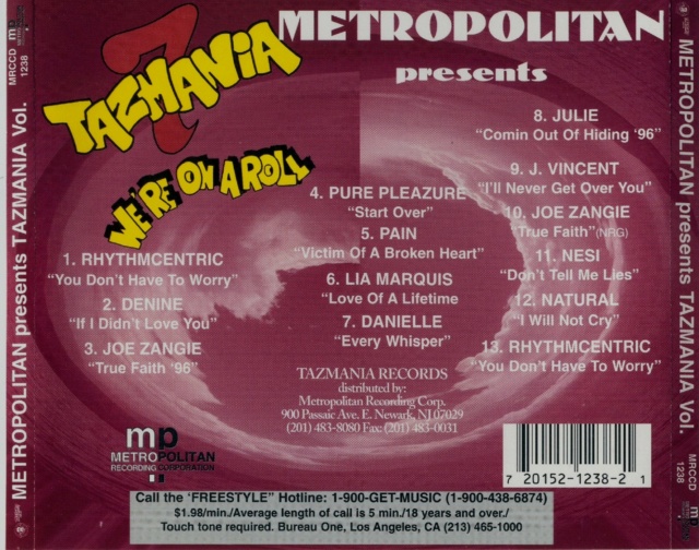 Coleção Tazmania Freestyle Vol.01 ao 14 (1993-1998) 23/07/23 Back1265