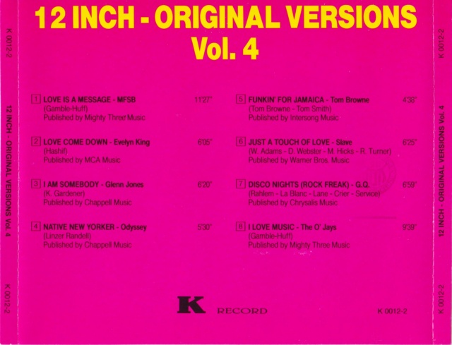 12 Inch. Original Versions Vol. 01 a 05 (1993) 06/08/23 - Página 2 Back1283
