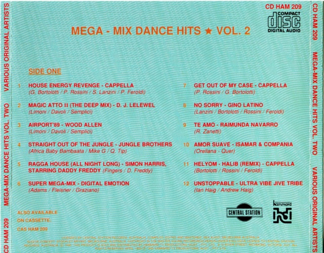 Mega Mix Dance Hits Vol.01 & 02 (1989-90) 03/10/23 Back1306