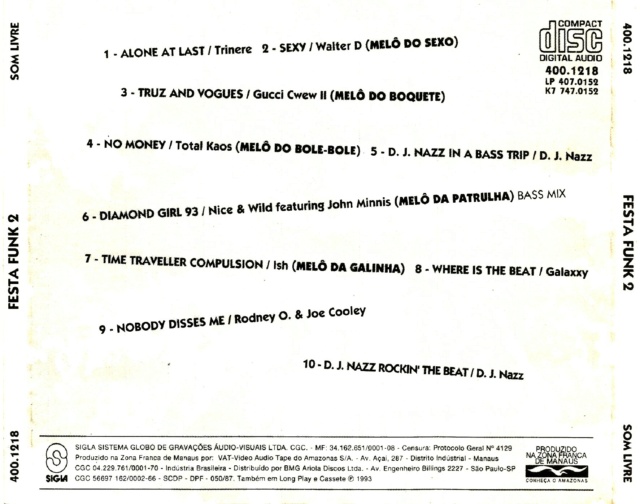 Festa Funk Vol. 01 e Vol. 02 (1992/93) 04/10/23 Back1313