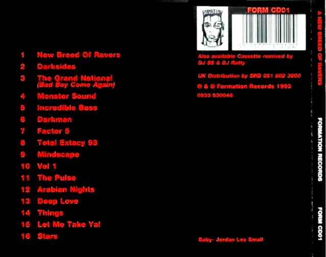 A New Breed Of Ravers (1993) 24/10/23 Back1372