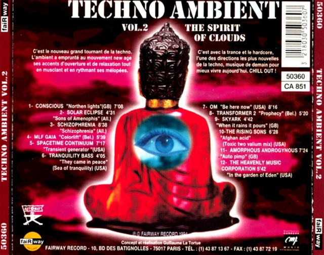 Techno Ambient Party Vol. 01.02 & 03 (1993/95) 24/10/23 Back1382