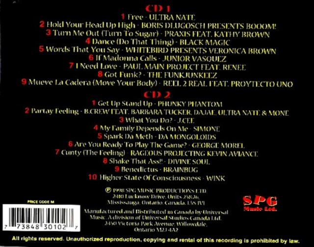 Strictly Rhythm Collector's "Álbum Duplo" (1998) 25/12/23 Back1440