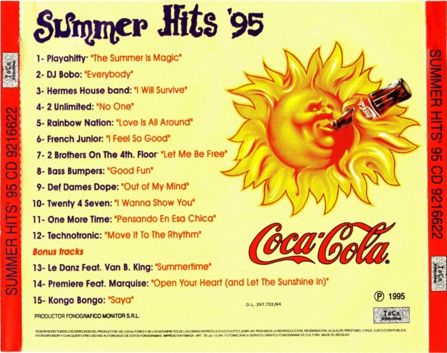 Summer Hit's 95 by Coca-Cola (1995) 25/12/23 Back1441