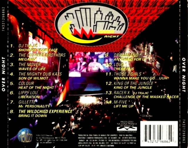 Coleção Over Night Remixes Vol.01 ao 05 + Tunel do Tempo (1990/1997) 31/12/23 Back1457
