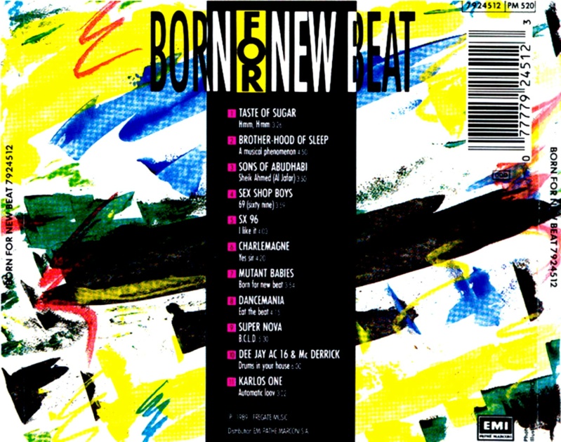 Born For New Beat (1989) 10/03/24 Back1500