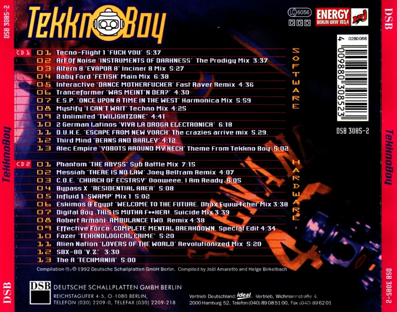 TekknoBoy  "Álbum Duplo" (1992) 10/03/24 Back1504
