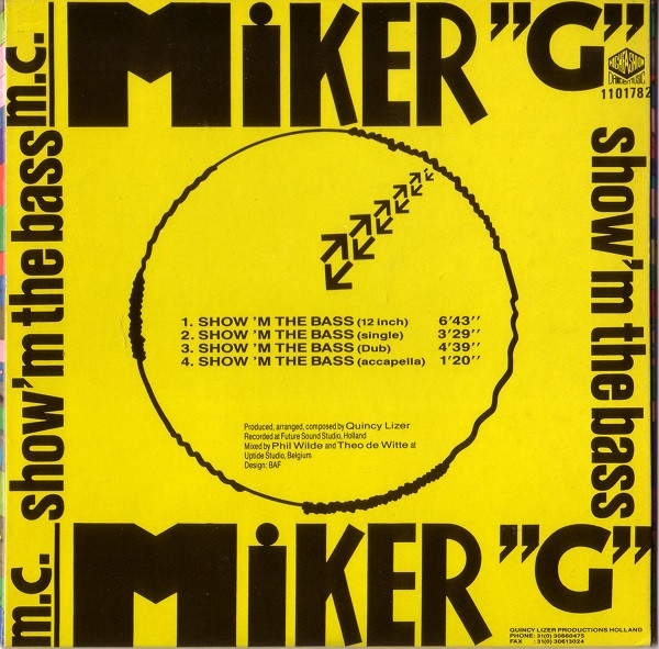 MC Miker G - Show 'M The Bass (1990) 11/05/24 Back1523