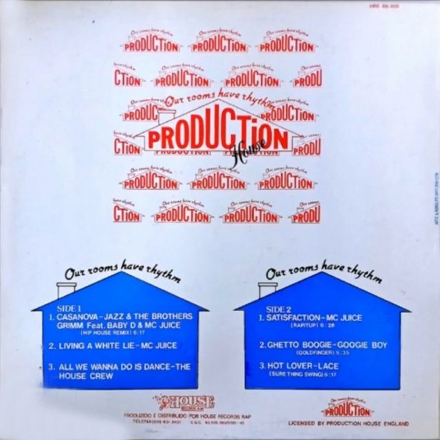 house - Production House  "Vínil" (1991)  26/10/22 Back954