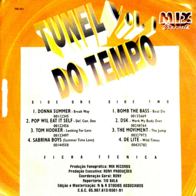 Túnel do Tempo Vol. 01,02 e 03 " Vínil" 28/10/22 - Página 2 Back965