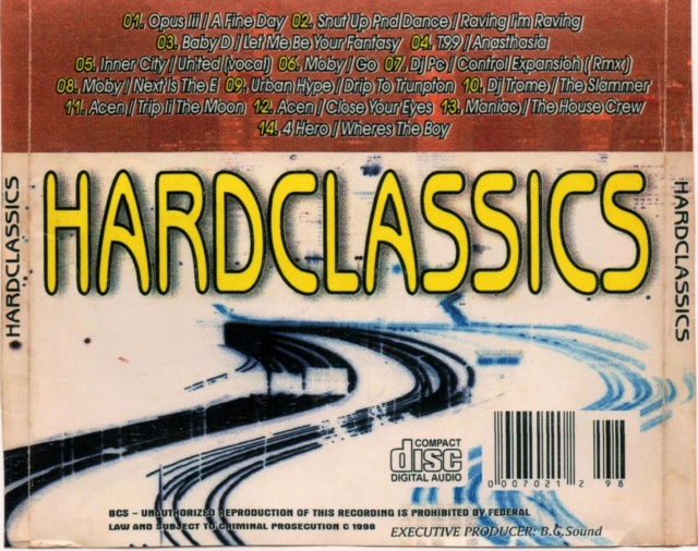 Hardclassics (1998) 31/10/22 Back988