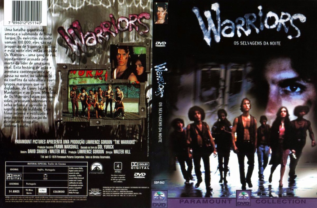 WARRIOR'S - OS SELVAGENS DA NOITE (1979) PLAYLIST MUSICAL  + DVD DO FILME) Capa13