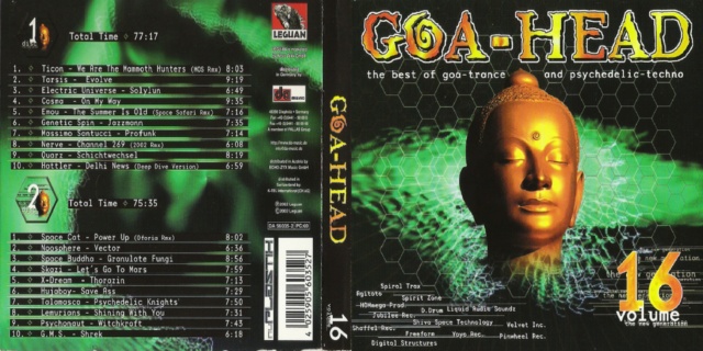 Coleção "Goa-Head" Vol. 01 ao 29 ´"Álbuns Duplos "58 CD's (1996/2012) Capa131