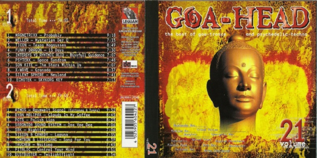 Coleção "Goa-Head" Vol. 01 ao 29 ´"Álbuns Duplos "58 CD's (1996/2012) Capa134