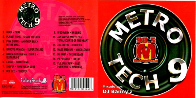 Coleção Metro Tech Vol. 01 ao 15 "21 CD's" (1996/2006) 22/02/23 Capa169