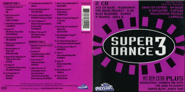 Coleção Super Dance Plus Vol. 01 ao 12  "24 CD's "(1992/97) 25/06/23 Capa183