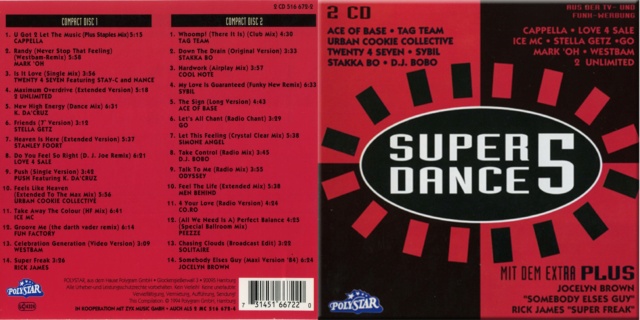 Coleção Super Dance Plus Vol. 01 ao 12  "24 CD's "(1992/97) 25/06/23 Capa185